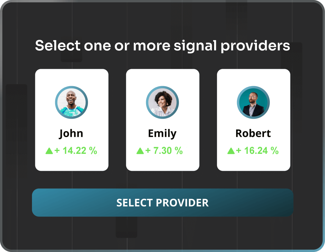 Select one or more signal providers available in the rating